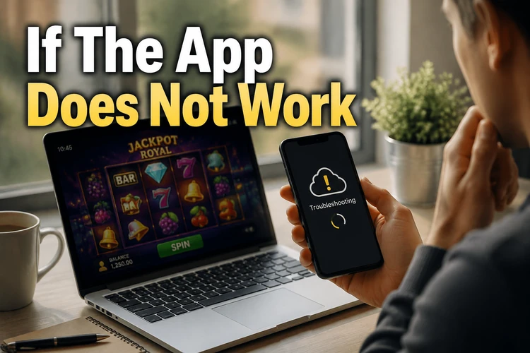 If The App Does Not Work