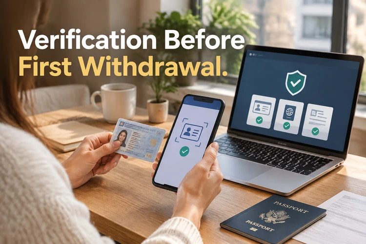 Verification Before First Withdrawal